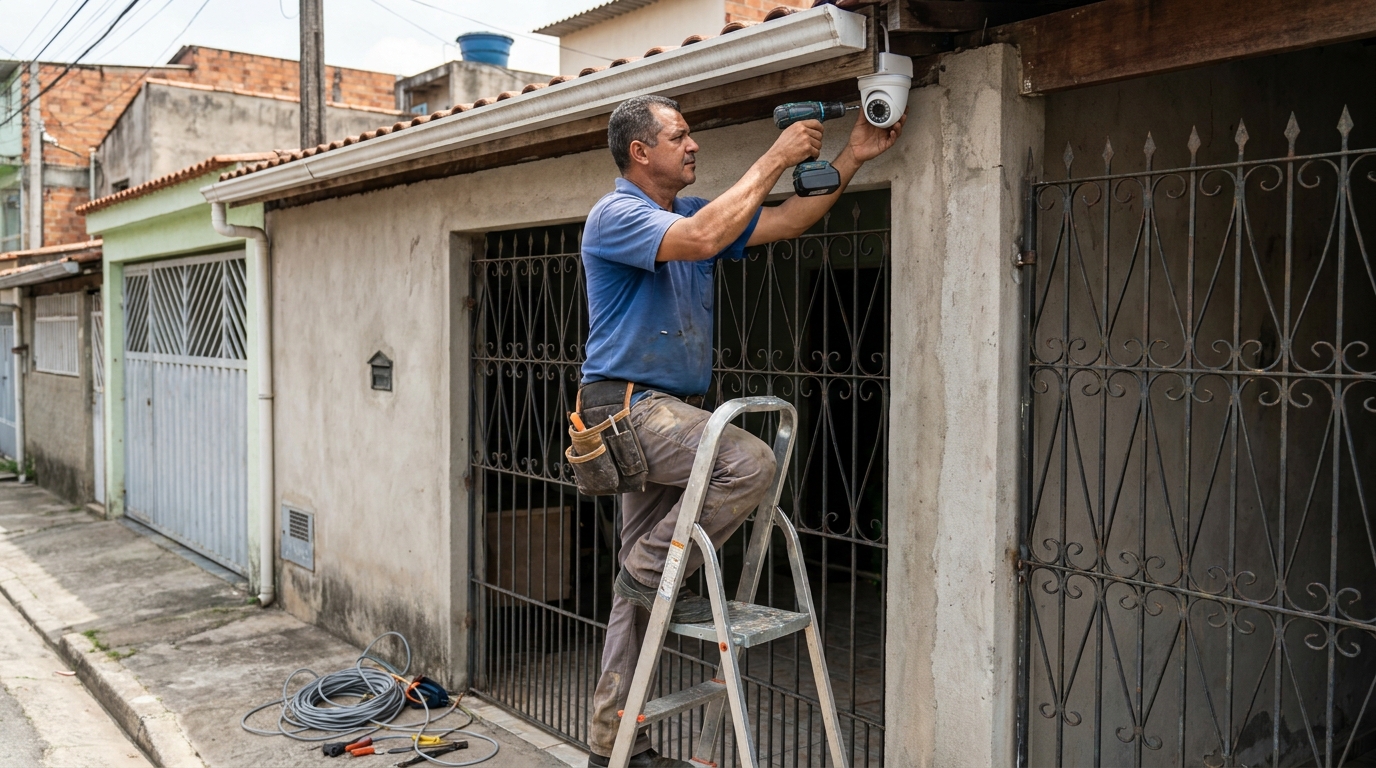 Instalacao de sistema de monitoramento em Indaiatuba‑SP